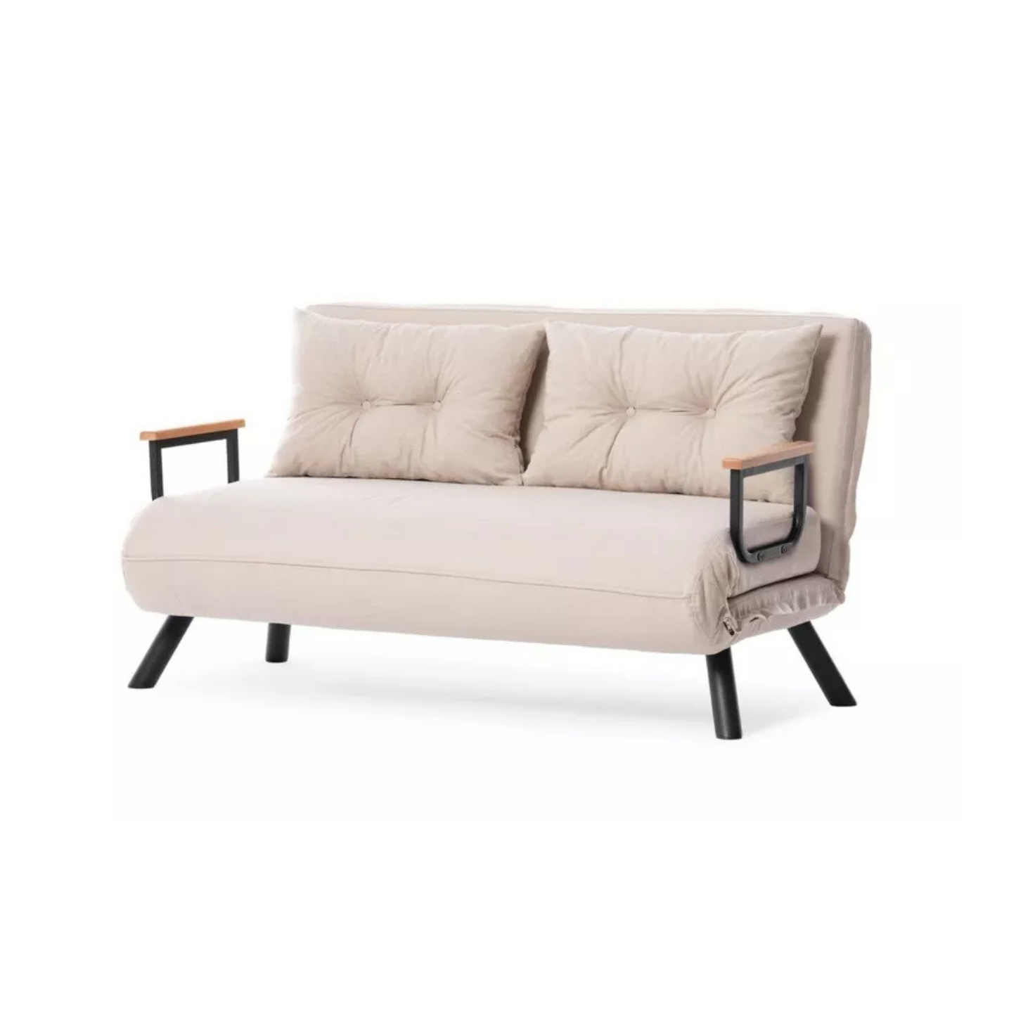 MARTAL Divvietīgs dīvāns,  krēmkrāsas - N1 Home