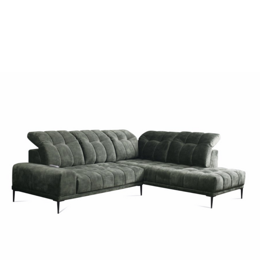 Dīvāns Gren 284/234/107 cm zaļš - N1 Home