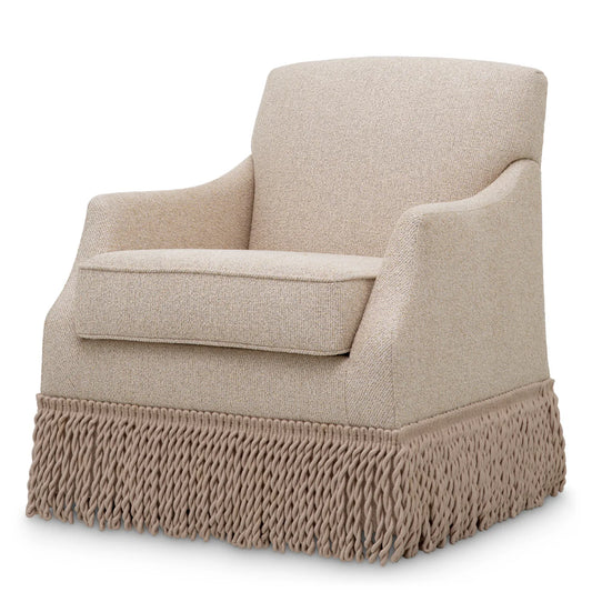 Krēsls Madison Eichholtz 79.5/87/83.5 cm Palmer beige | swivel base