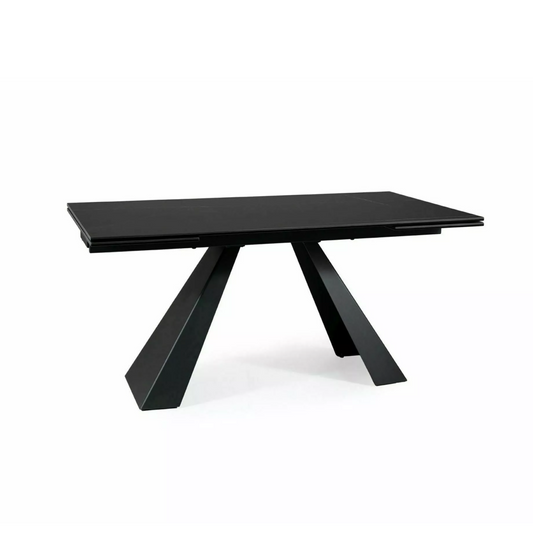 Galds SH 77/90/160(240) cm melns - N1 Home