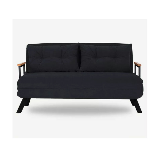 MARTAL Divvietīgs dīvāns, melns - N1 Home