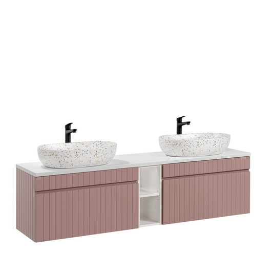 Vannas istabas mēbeļu komplekts Icon G 180 cm rozā - N1 Home