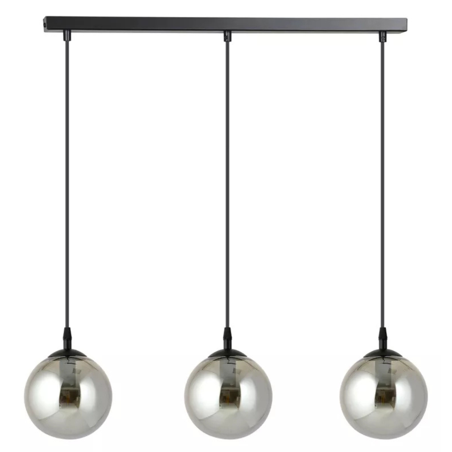 GENEFRE Grafīta piekaramā lampa x3 - N1 Home