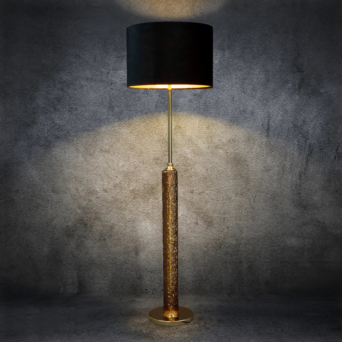 Stāvlampa Densi 46 x 31 x 159 cm melns - N1 Home