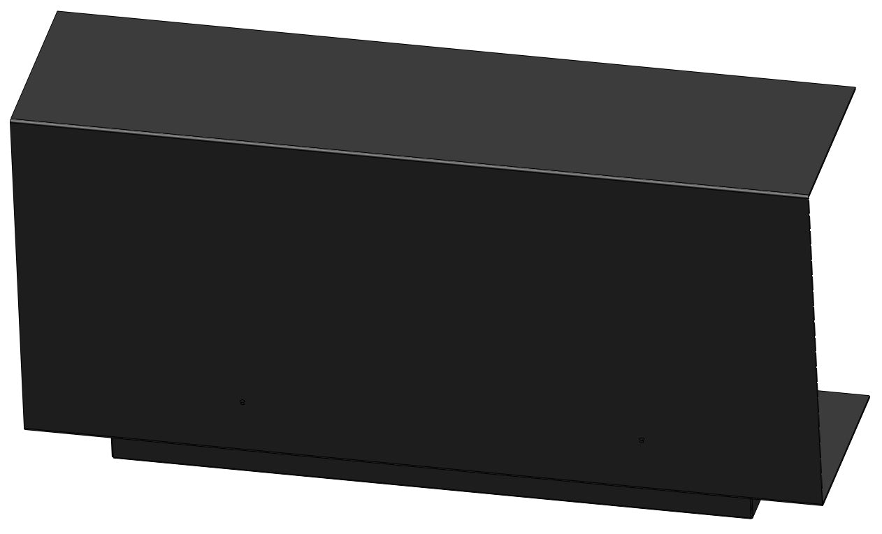 Biokamīns INSI C 1. versijas 80/45/25; 100/45/25; 120/45/25 cm melns - N1 Home