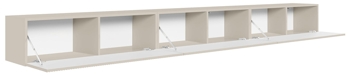 TV skapis Velda 302/28/31 cm bēšs