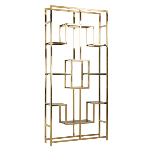Vitrīna Magnus Richmond Interiors 108/230/30 cm zelts