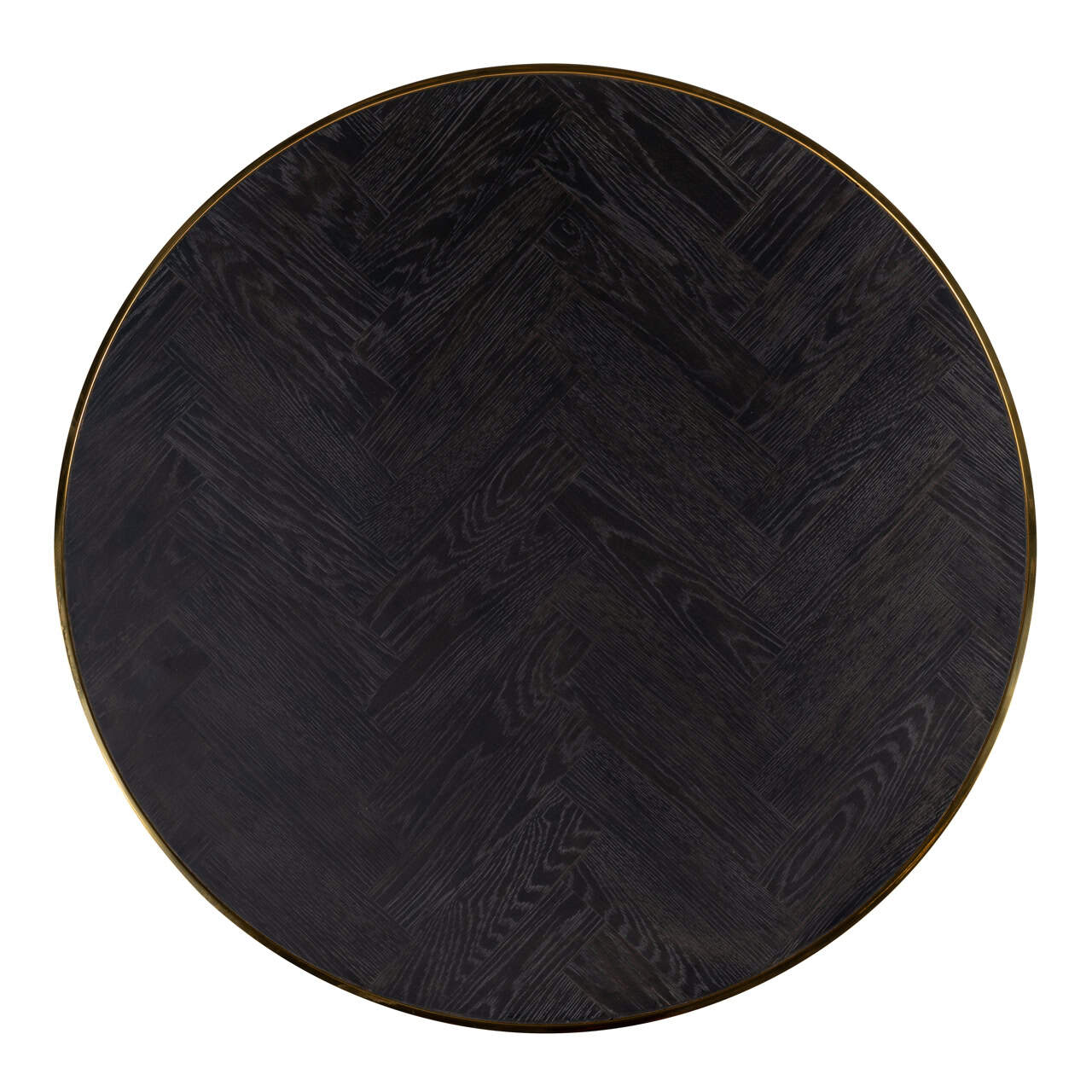 Kafijas galds Blackbone (Set of 2) Richmond Interiors 91/42/91 cm Gold black rustic - N1 Home