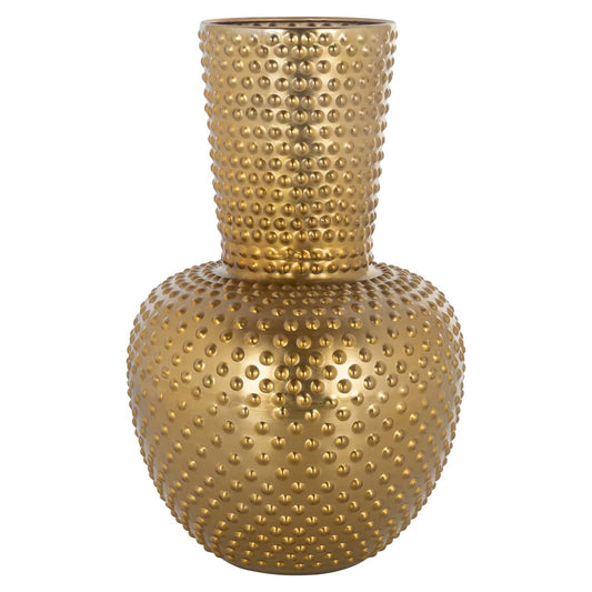 Vāze Nola Richmond Interiors 25,5/25,5/41 cm zelts
