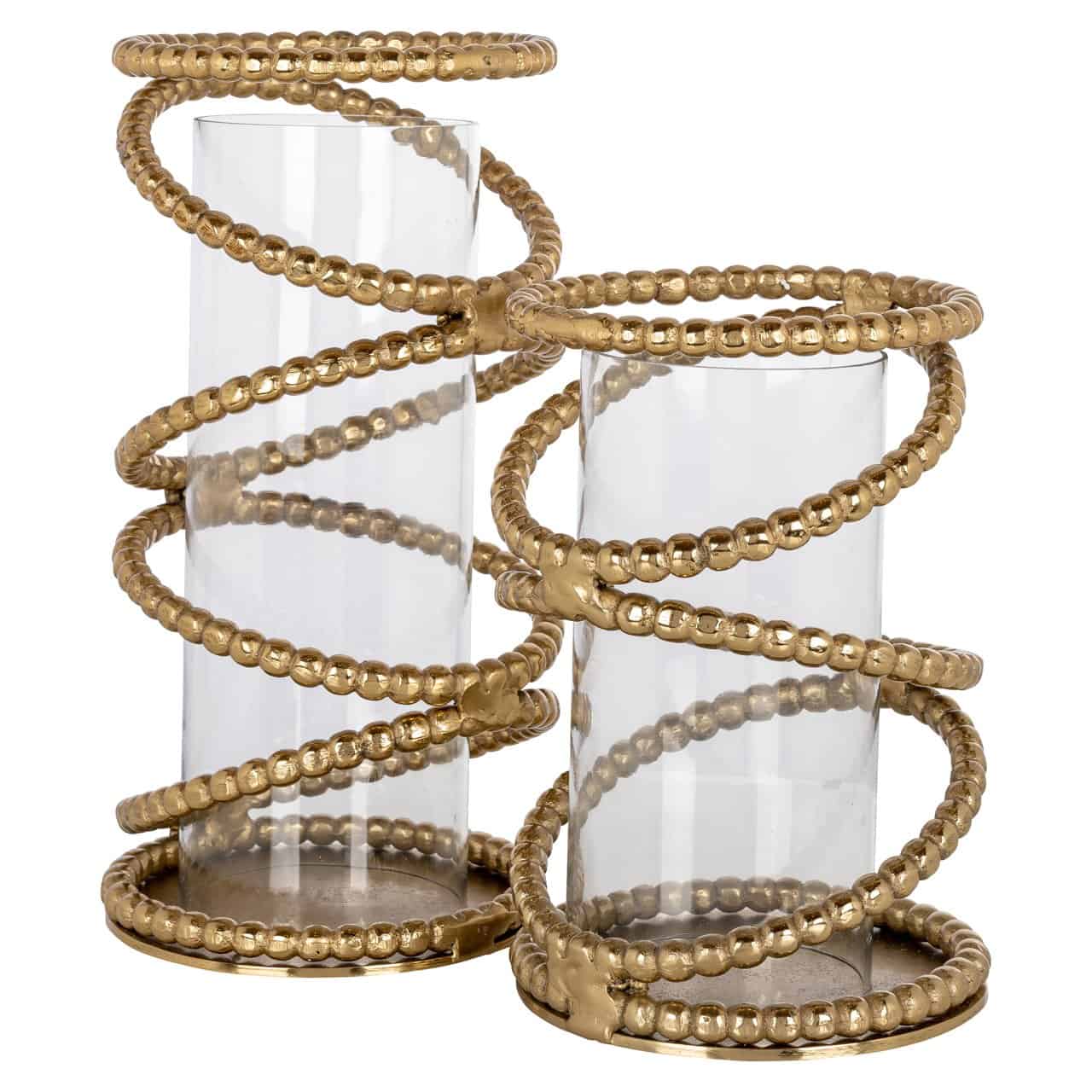 Svečturis Jaden S Richmond Interiors 30/20/20 cm zelts