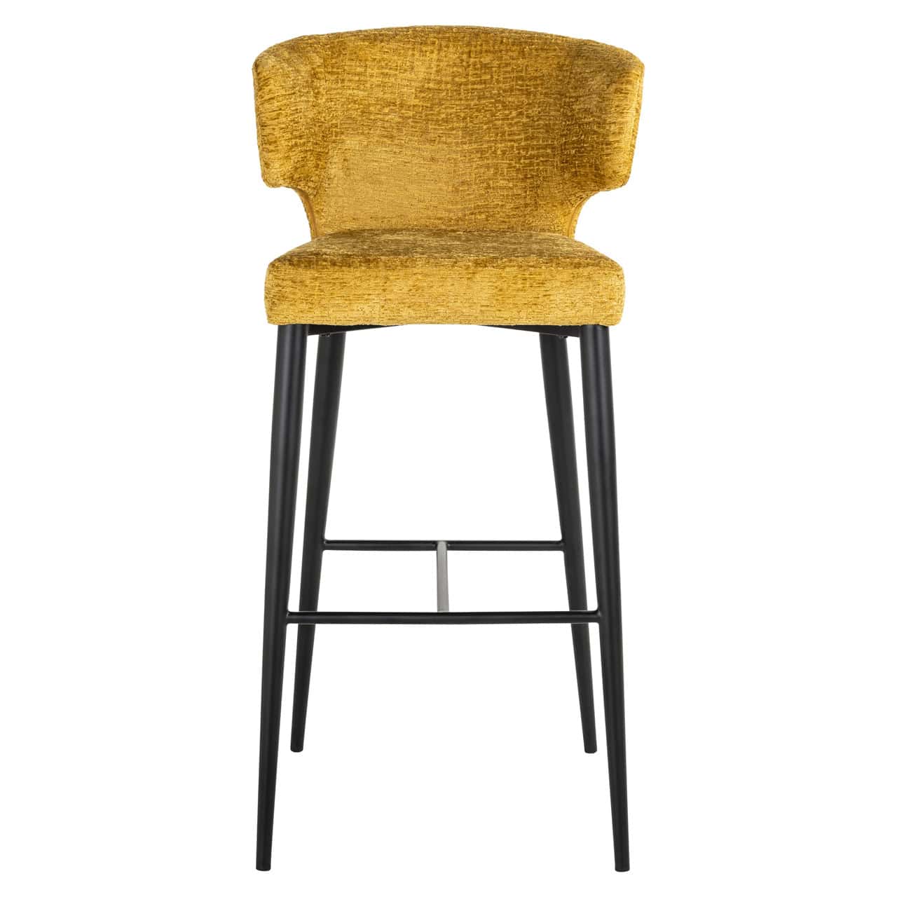 Bāra krēsls Taylor Richmond Interiors 52/102/55 cm mustard fusion - N1 Home