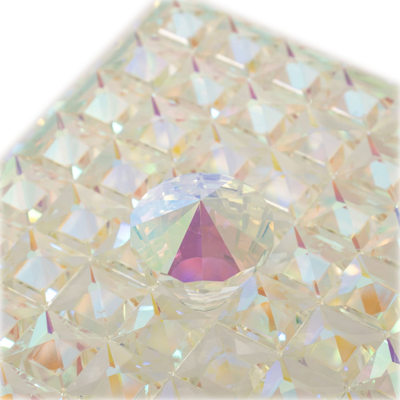 Uzglabāšanas kaste Rainbow Richmond Interiors 15/21/17 cm balts