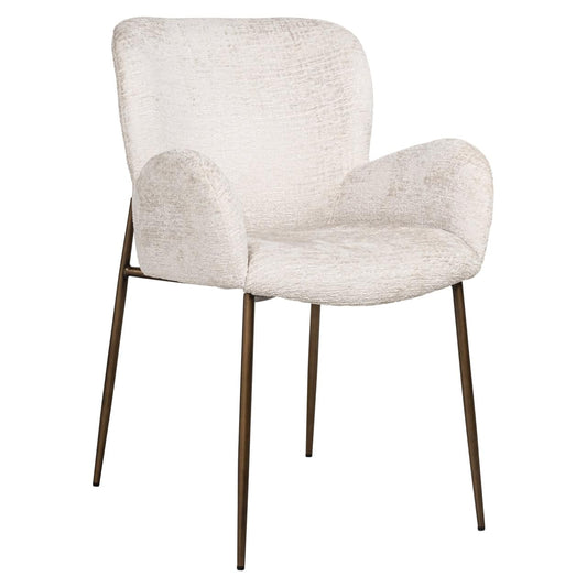 Krēsls Amber Richmond Interiors 57/85/63 cm cream fusion fire retardant