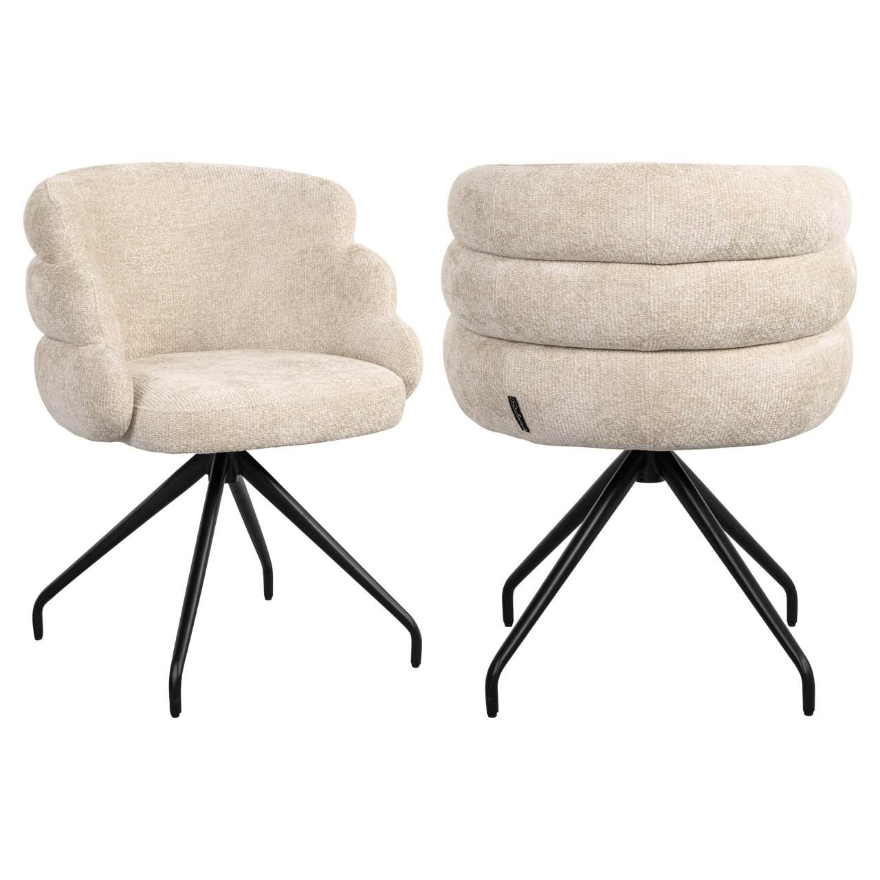 Krēsls Kayla Richmond Interiors 62/80/62 cm cream unicorn