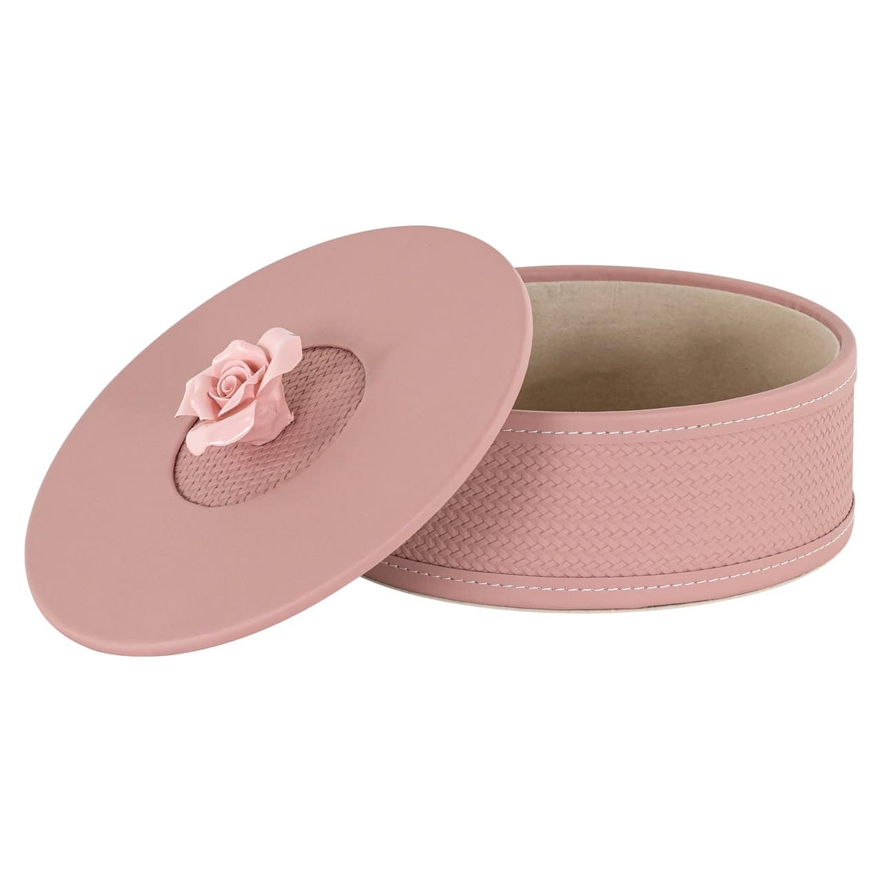 Uzglabāšanas kaste Abba Richmond Interiors 20/20/10; 25/25/12 cm rozā