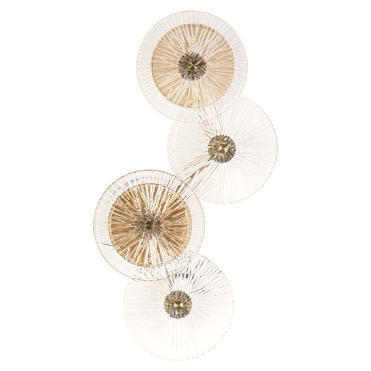 Sienas lampa Linzi Richmond Interiors 11/33/62 cm zelts