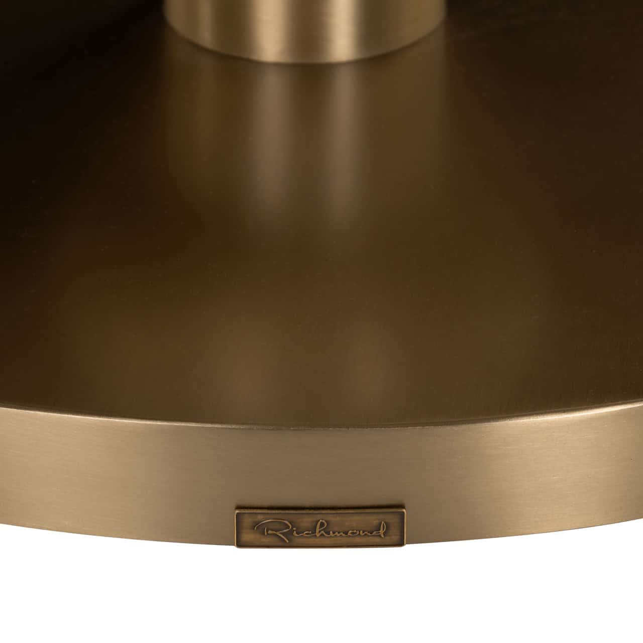 Bistro galds Witlox Richmond Interiors 76/75/75 cm zelts/melns