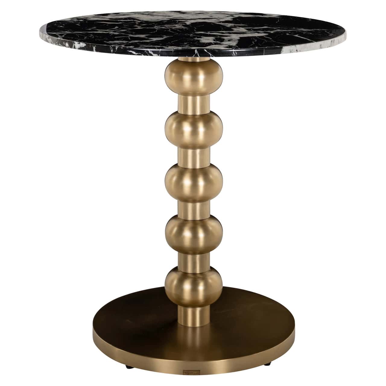 Bistro galds Witlox Richmond Interiors 76/75/75 cm zelts/melns