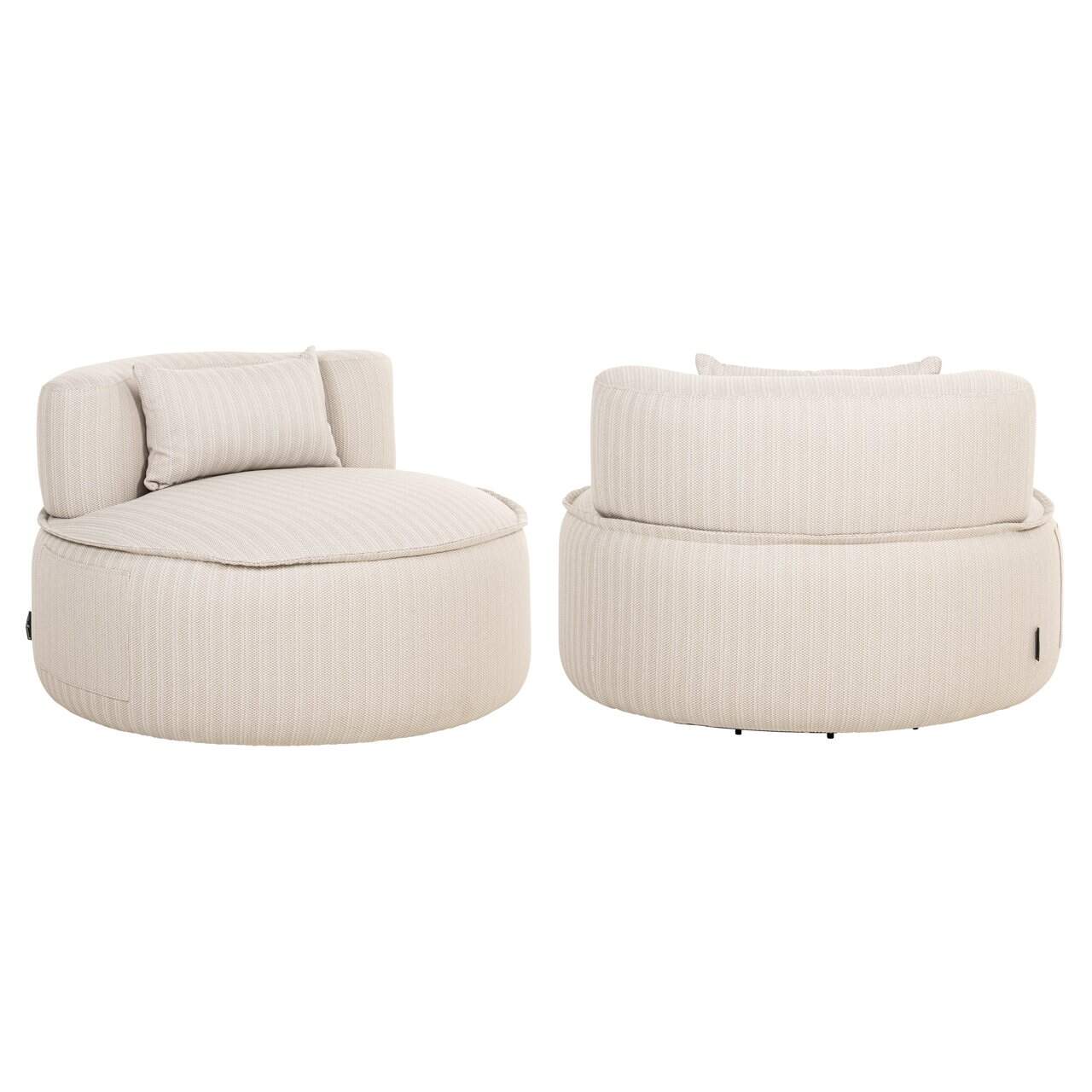 Āra atpūtas krēsls Dawson Richmond Interiors 100/100/67 cm beige swivel