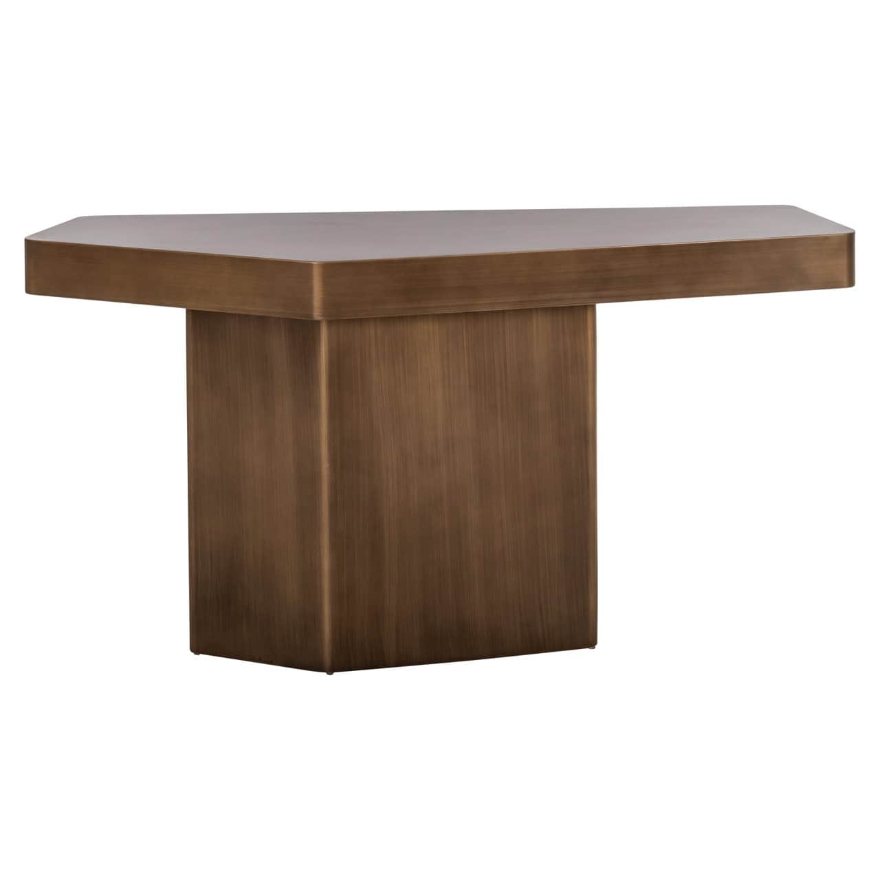 Konsole Hexa Richmond Interiors 75/150/40 cm brushed gold