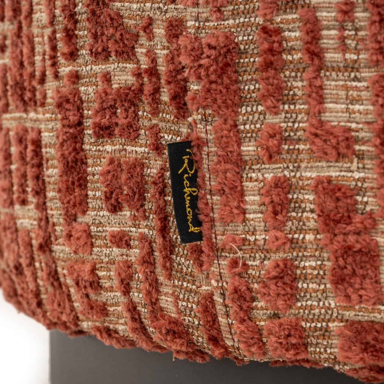 Pufs Lexie Richmond Interiors 70/70/43 cm terra