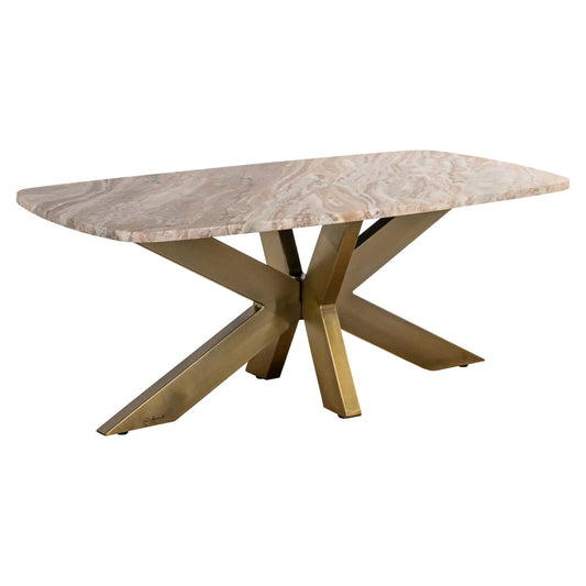 Kafijas galds Bottega Richmond Interiors 120/47/60 cm Blush beige - N1 Home