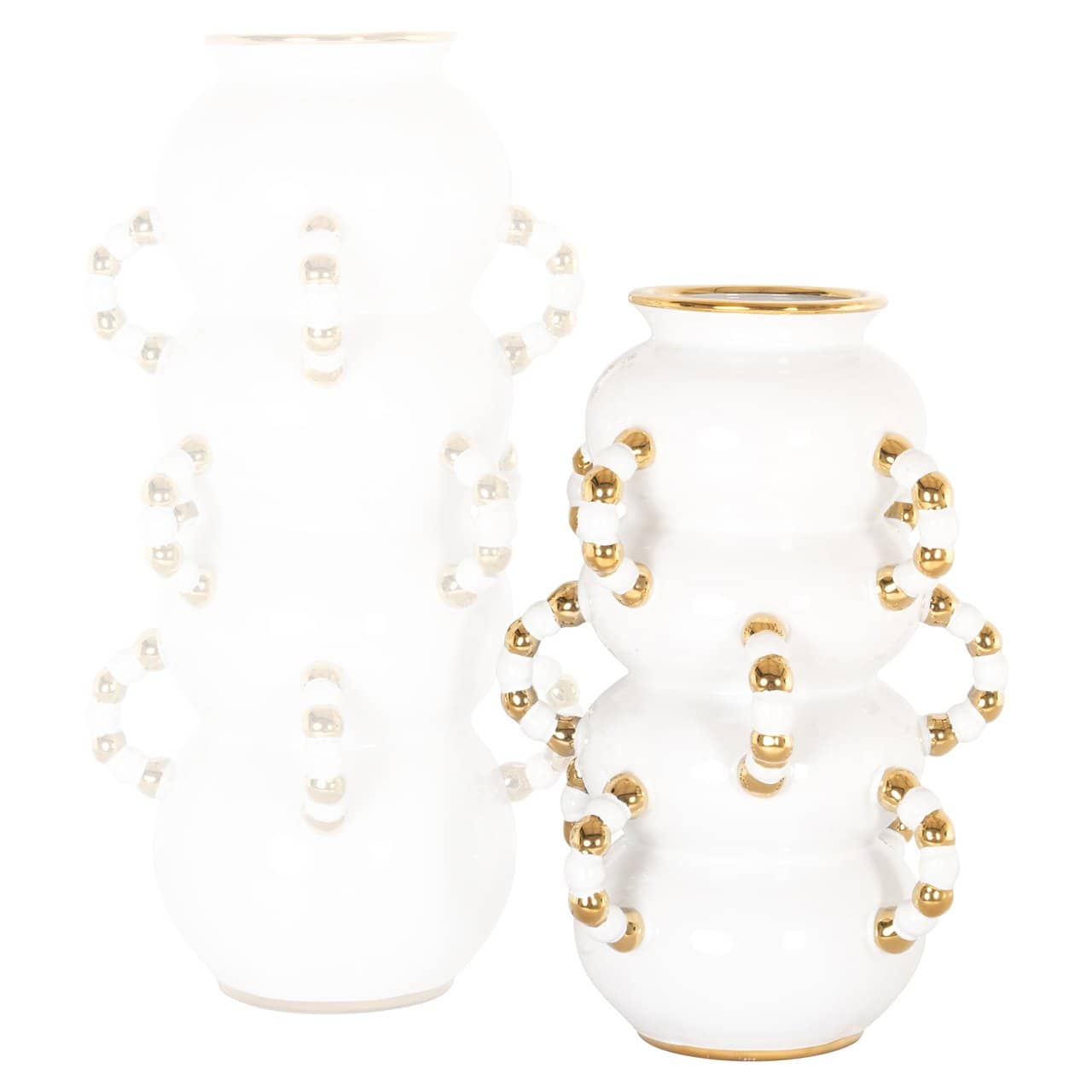 Vāze Pippy S Richmond Interiors 24/24/35 cm balts