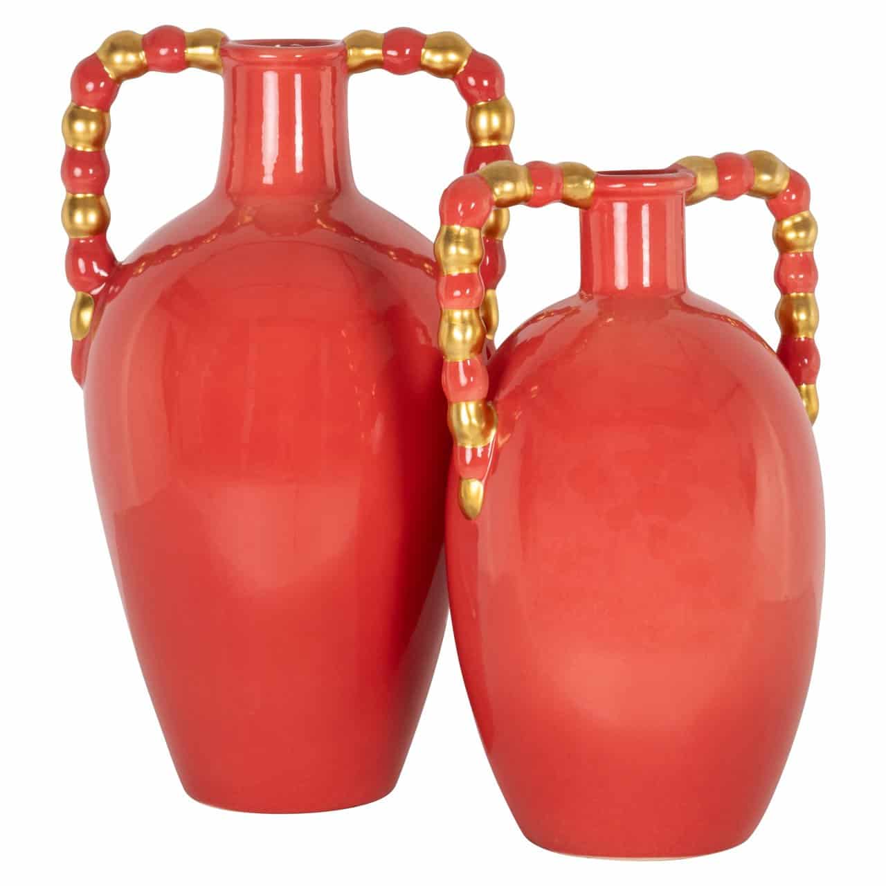 Vāze Davita S Richmond Interiors 21/25/38 cm oranžs