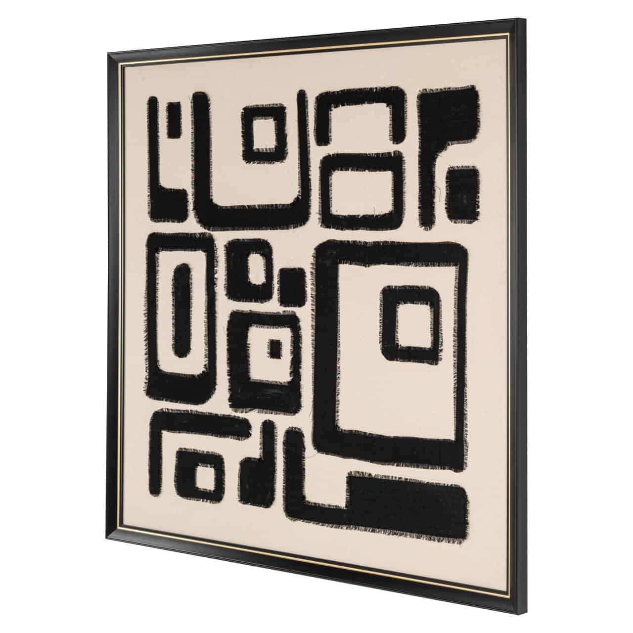 Sienas māksla Shanita Richmond Interiors 4/105/105 cm  melns/balts