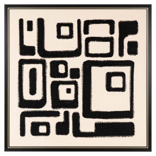 Sienas māksla Shanita Richmond Interiors 4/105/105 cm  melns/balts