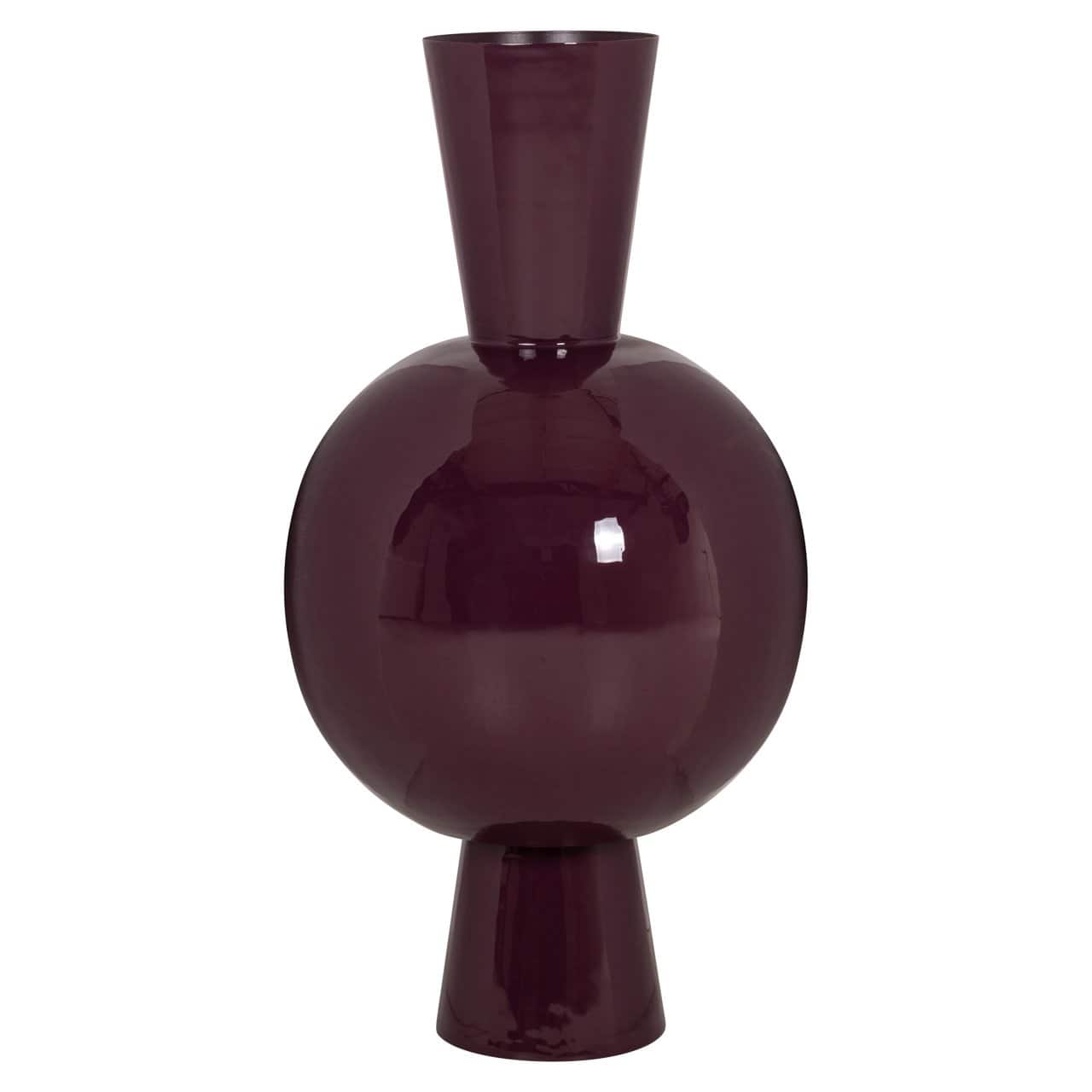 Vāze Avine Richmond Interiors 52/52/98 cm burgundy
