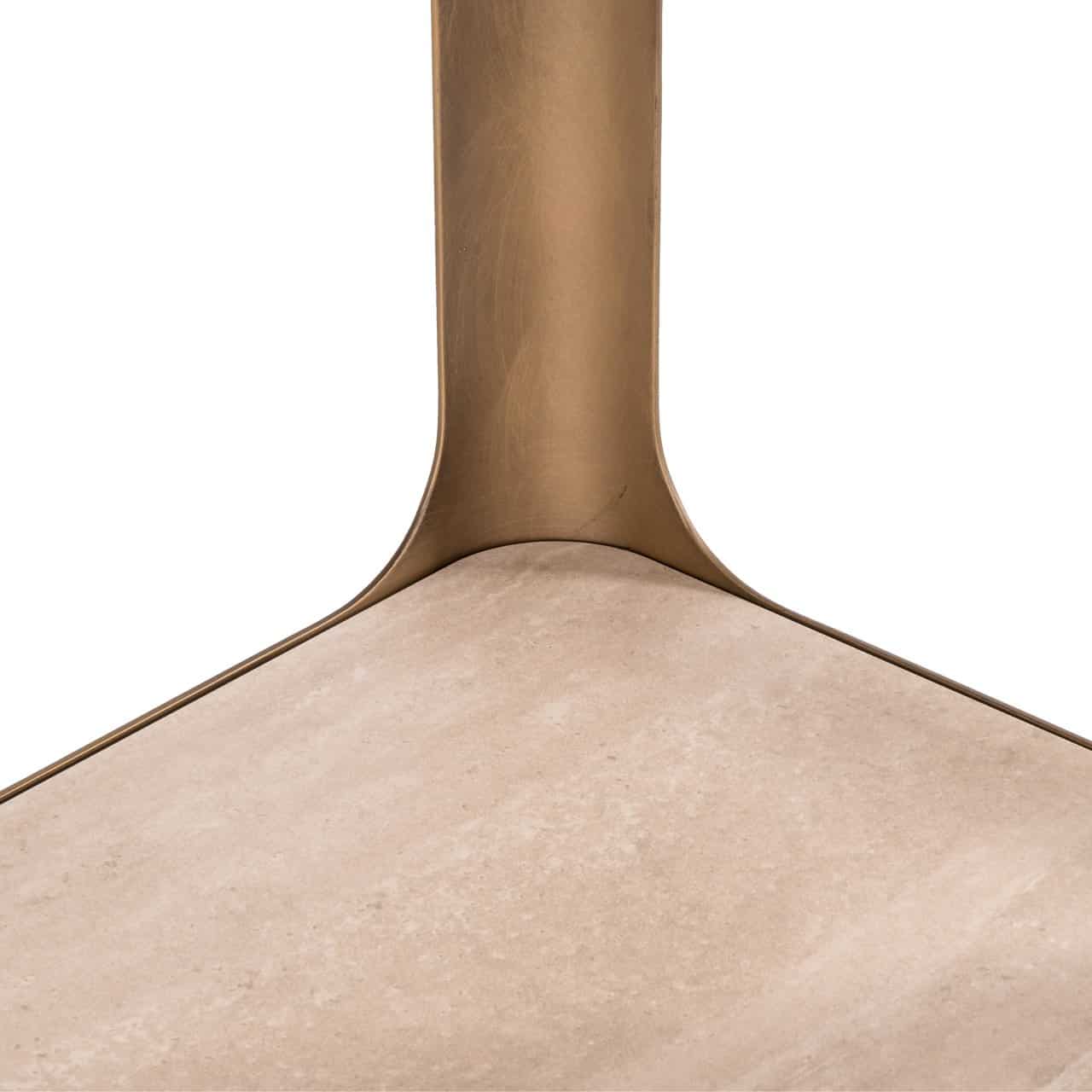 Vitrīna Claridge Richmond Interiors 100/210/40 cm gold antique