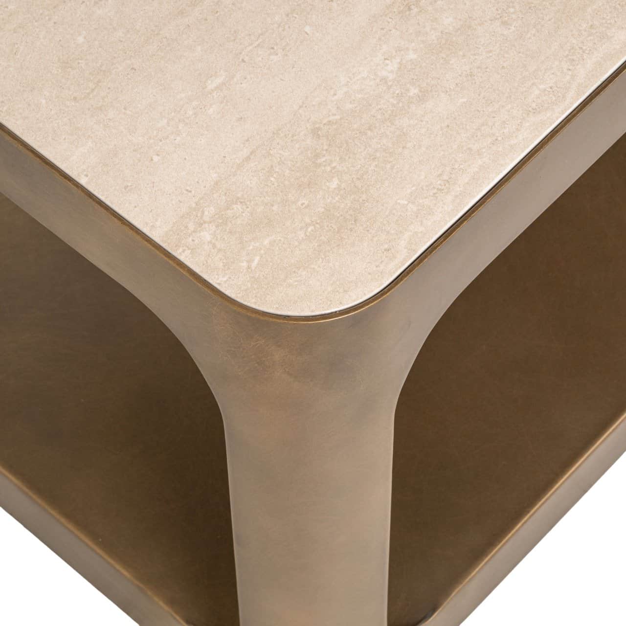 TV skapis Claridge Richmond Interiors 160/40/40 cm bēšs