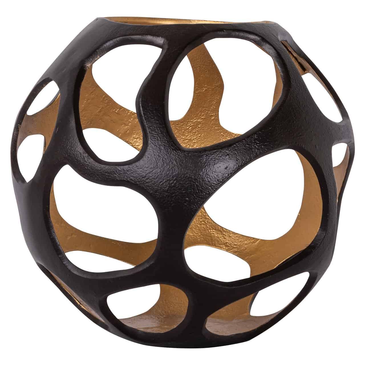 Svečturis Alysia L Richmond Interiors 29/32/32 cm brūns