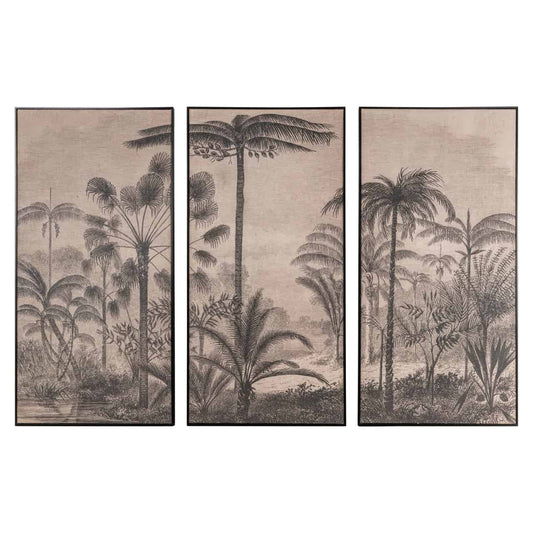 Sienas māksla Rhapsody(Set of 3) Richmond Interiors 4/180/120 cm brūns