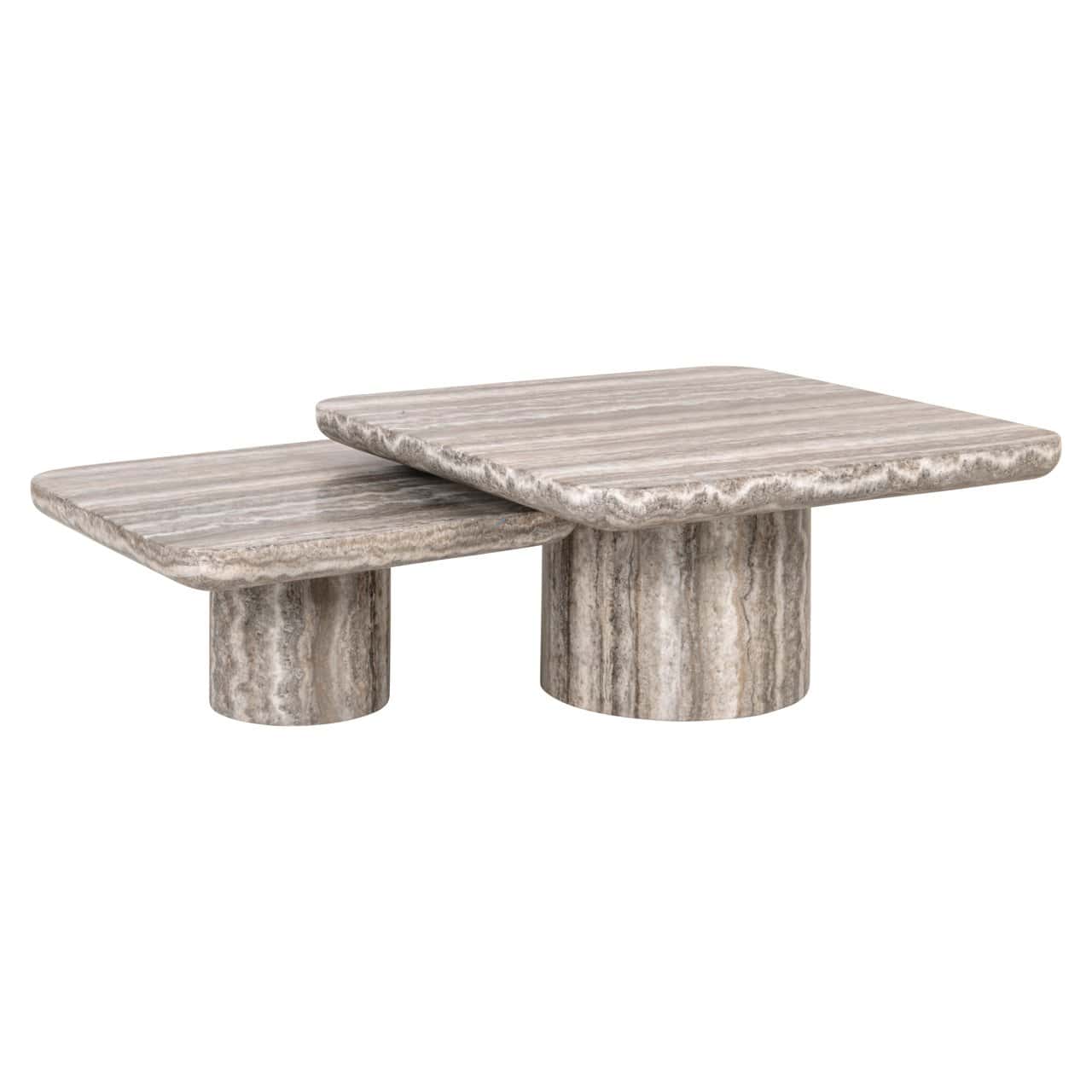 Kafijas galds Dulce (Set of 2) Richmond Interiors 140/36/80 cm denizly - N1 Home