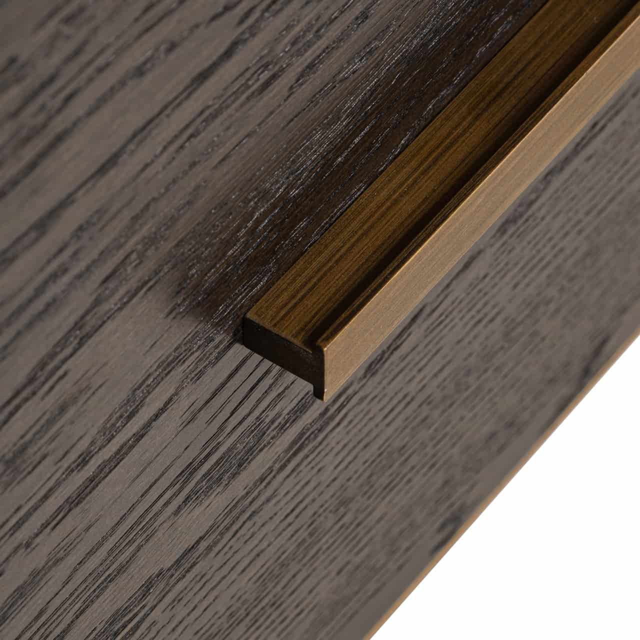 Vitrīna Carter Small Richmond Interiors 50/220/38 cm brūns