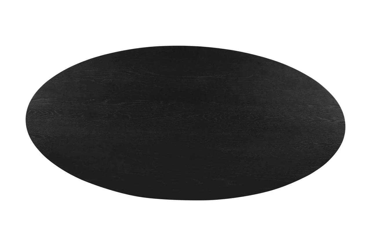 Galds Rayford Richmond Interiors 230/76/110 cm black oval