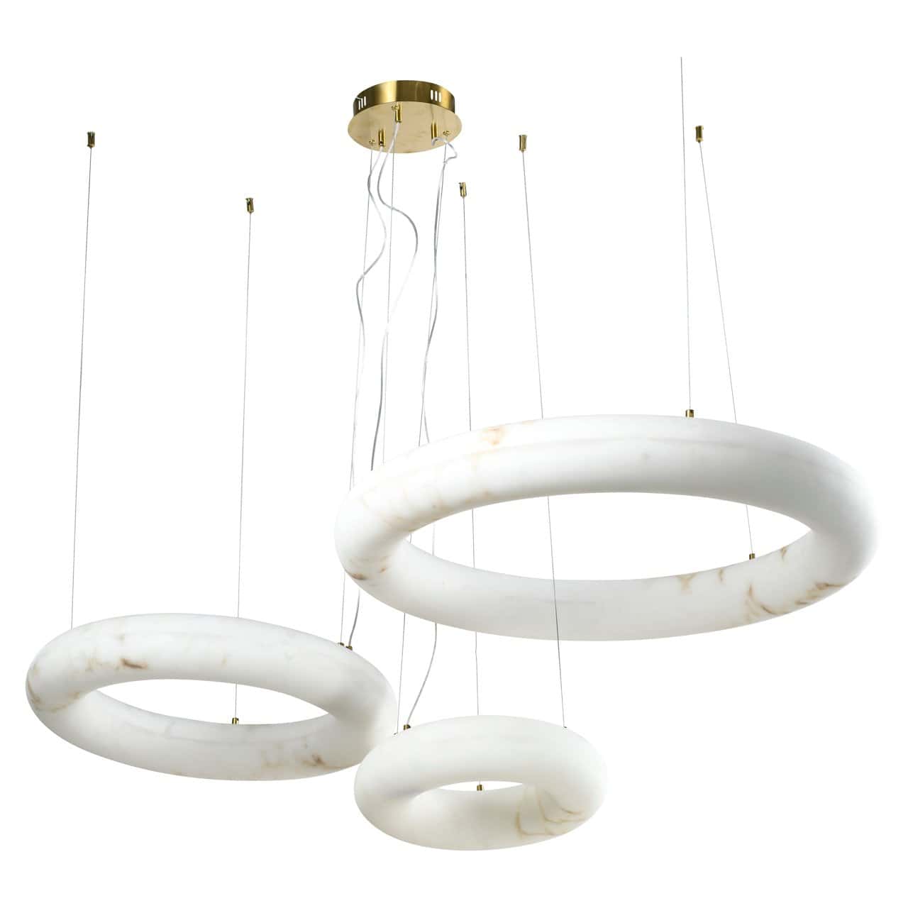 Griestu lampa Thalora Richmond Interiors 83,5/143,5/150 cm balts