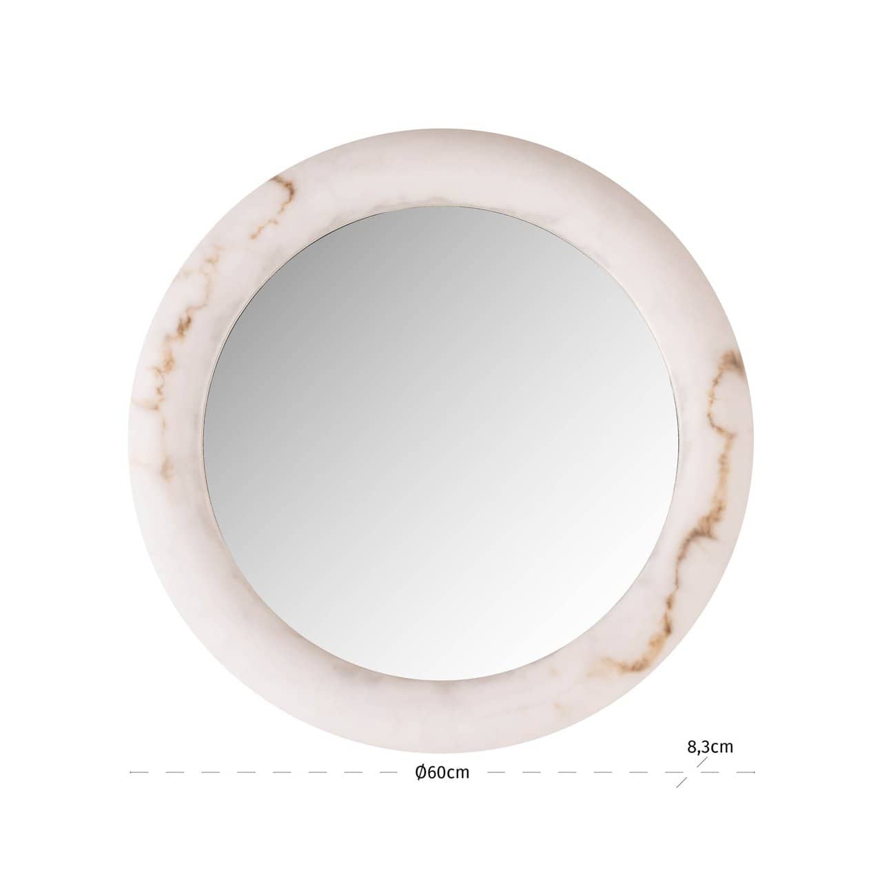 Sienas lampa Oravelle 60 Richmond Interiors 8,3/60/60 cm balts