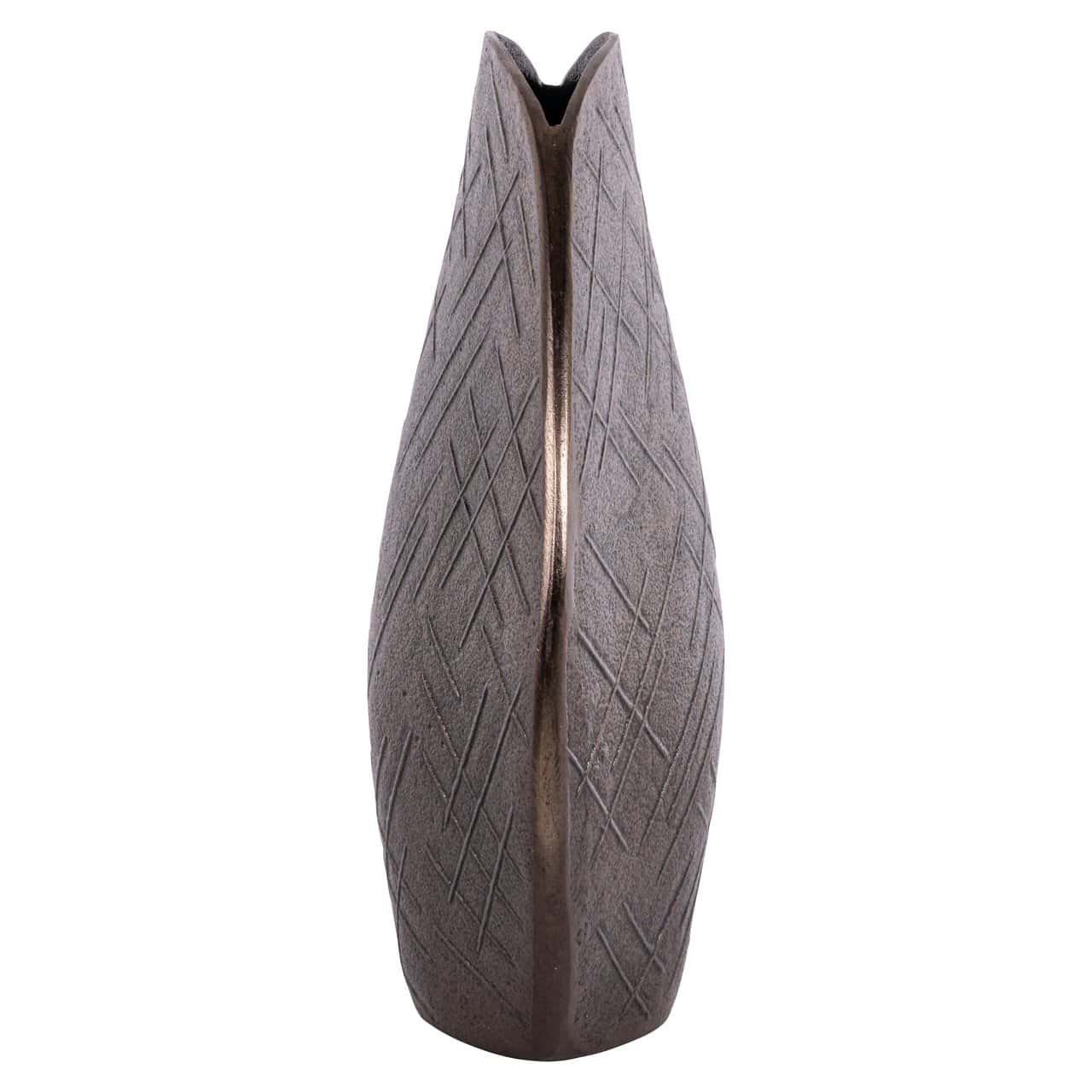 Vaze Olivra Richmond Interiors 14/31/38 cm cm bronza - N1 Home