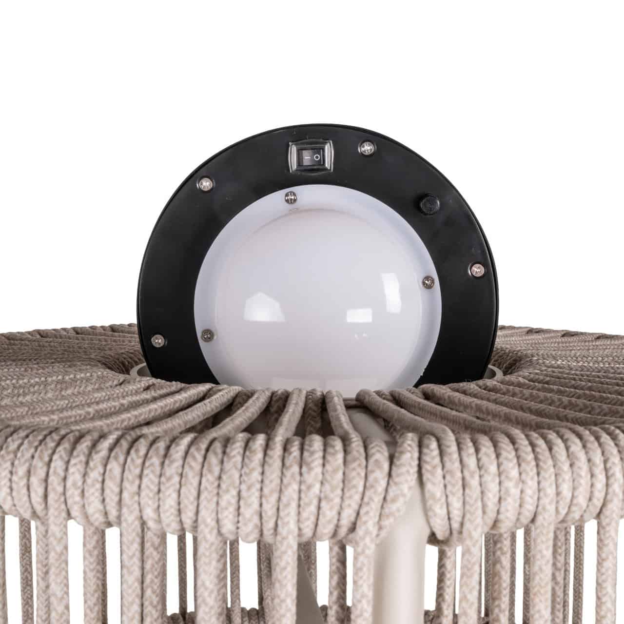 Āra stāvlampa Lunar Richmond Interiors 40/152/40 cm gaiši bēšs