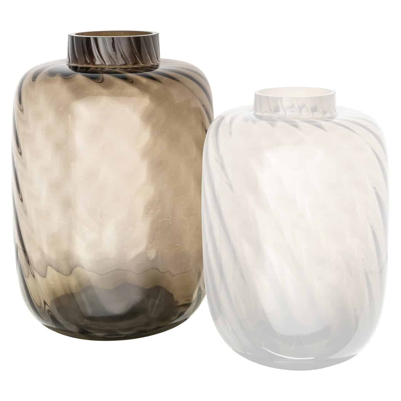 Vāze Elora L Richmond Interiors 25/25/35 cm brūns