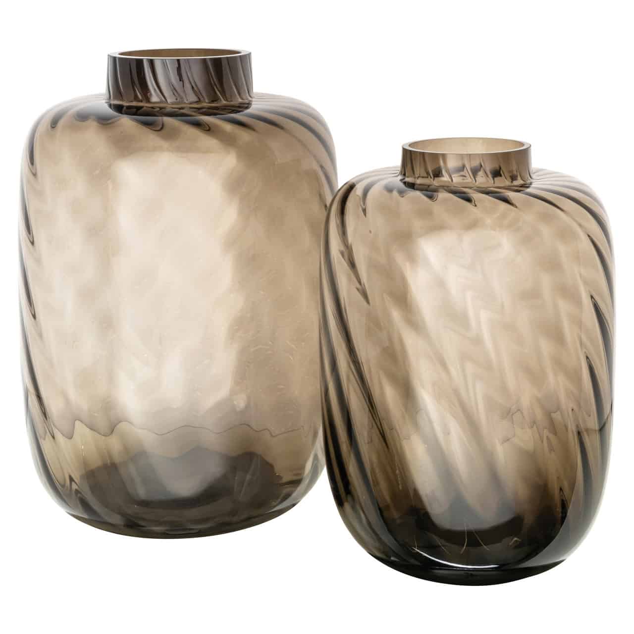 Vāze Elora L Richmond Interiors 25/25/35 cm brūns