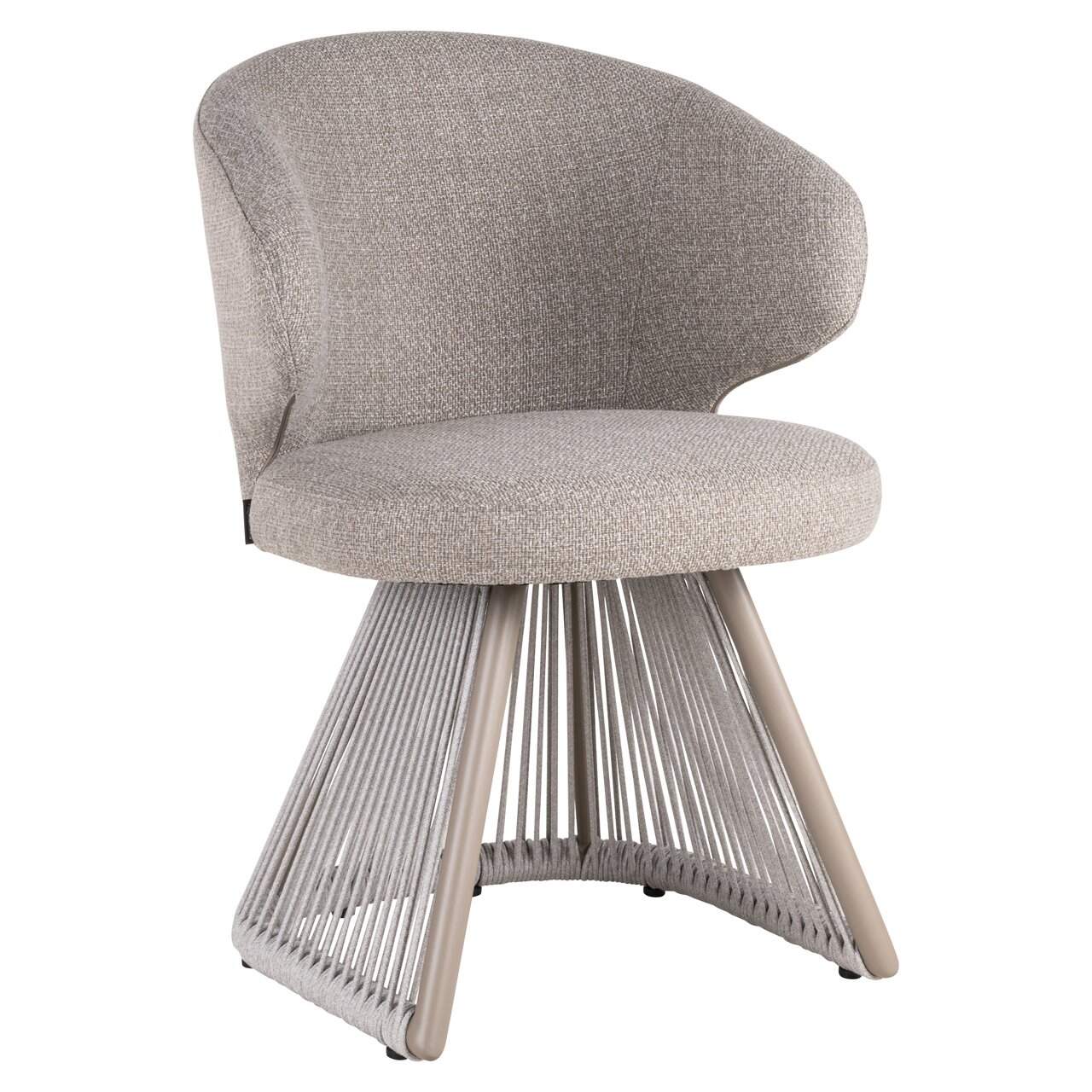 Āra ēdamistabas krēsls Nuba Richmond Interiors 58/64/81 cm greige alpine