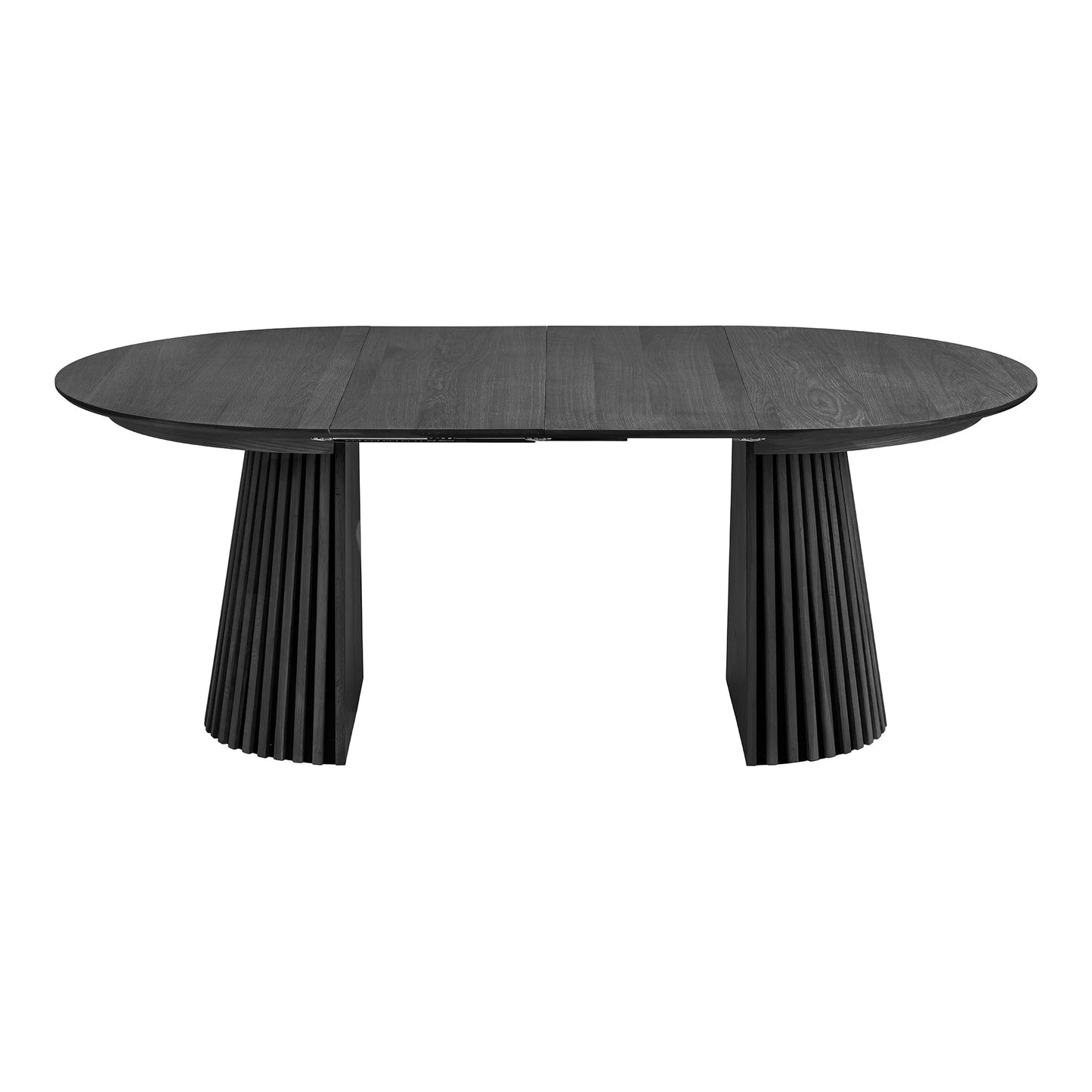 Galds Osara 120/120-160-200/75 cm melns