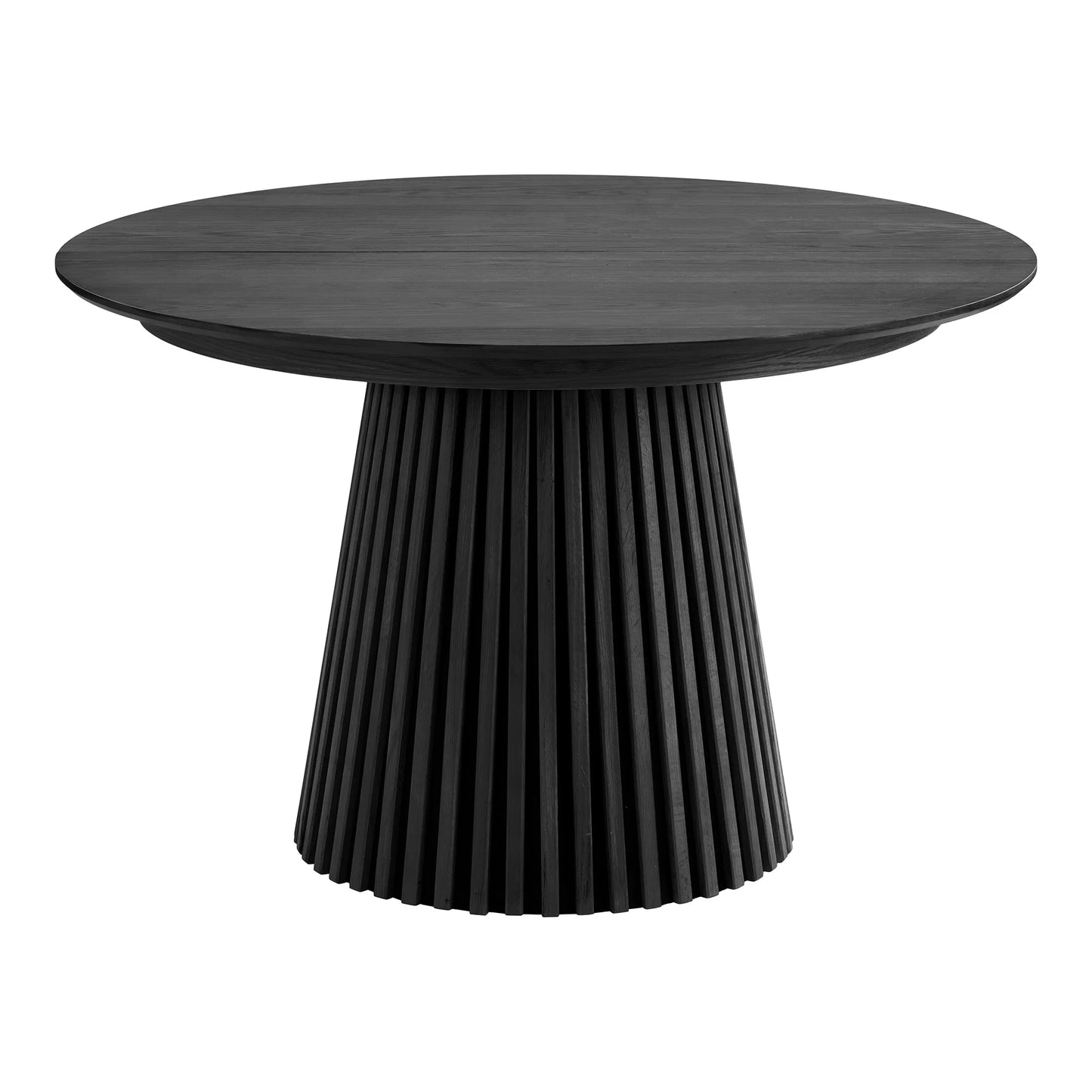 Galds Osara 120/120-160-200/75 cm melns