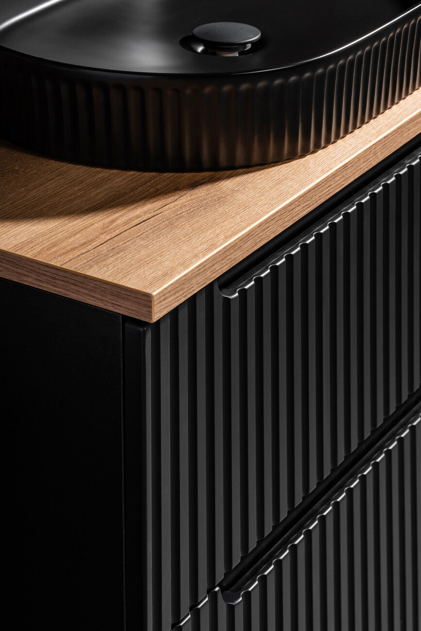 Vannas istabas skapīs Noa 30/30/18,9 cm melns - N1 Home