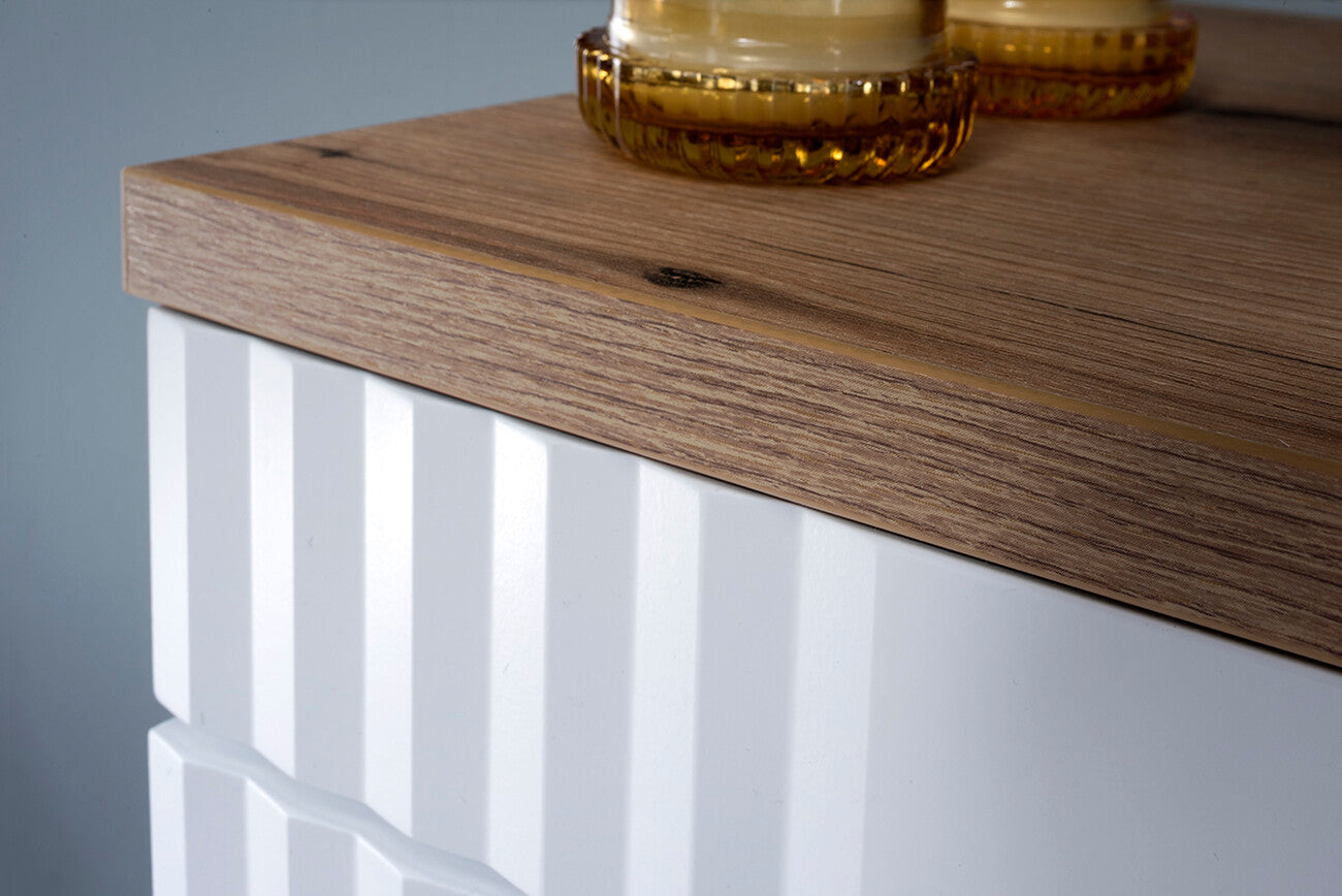 Vannas istabas mēbeļu komplekts Fija N balts - N1 Home