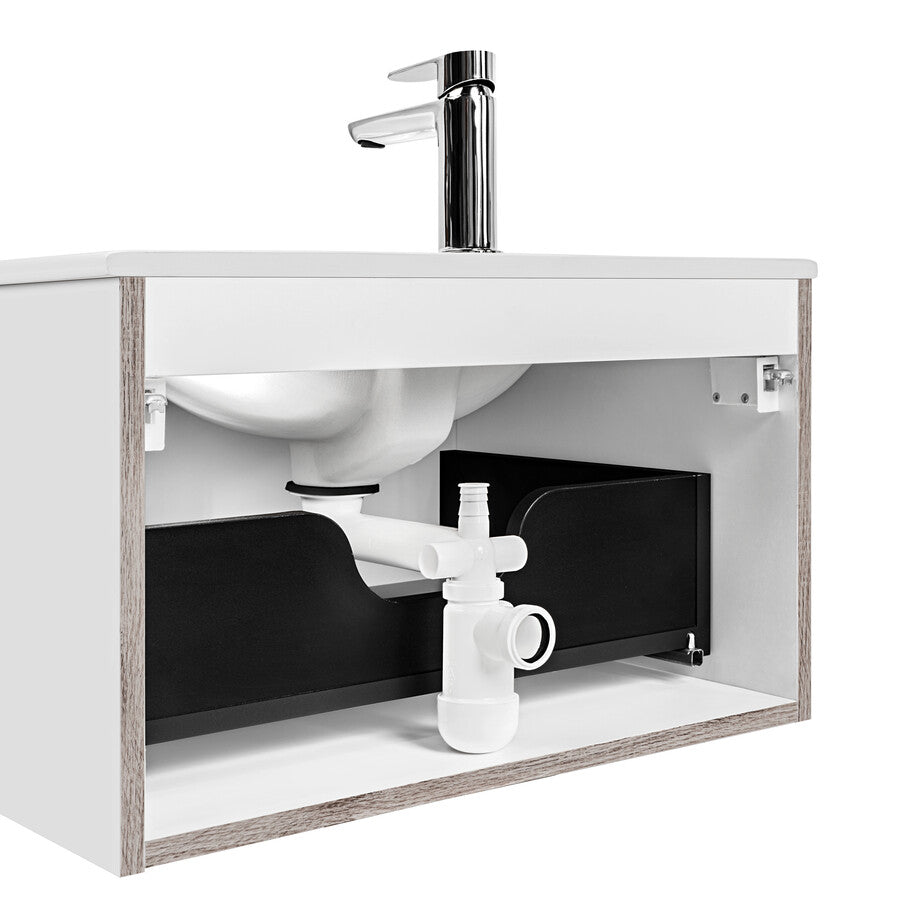 Vannas istabas mēbeļu komplekts Fija O balts - N1 Home